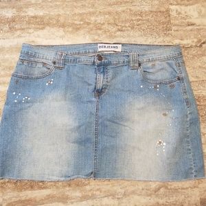 Denim skirt size 20